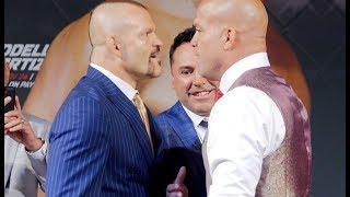 Chuck Liddell vs Tito Ortiz 3  FULL Golden Boy MMA press conference [upl. by Otreblasiul]