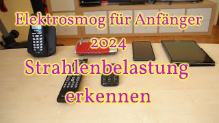 Elektrosmog für Anfänger 2024 Grundsätzliches Vermeiden ohne Messgeräte [upl. by Hanley]