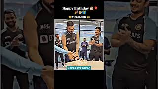 Virat birthday celebration❤️viralshorts trending scrollwithraj77 [upl. by Otreblif142]