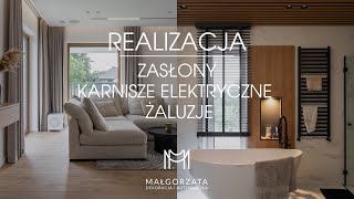 Zasłony karnisze elektryczne żaluzje  Realizacja 5 [upl. by Raquela]