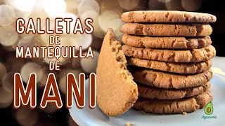 Como Hacer Galletas De Mantequilla De Mani O Cacahuete [upl. by Alian898]