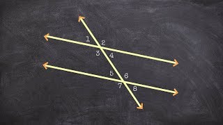 How To Determine If Two Lines are Parallel to Apply Angle Theorems [upl. by Hirsch]