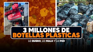 El percance del Naguero con un Delivery  3 Millones de Botellas Plásticas  Bueno Malo y Feo [upl. by Fosdick]