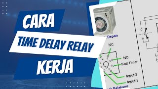 CARA KERJA TIME DELAY RELAY TDR [upl. by Alo]