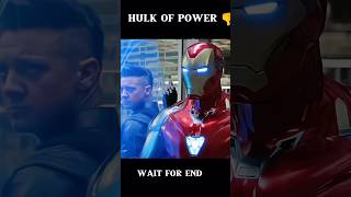 Hulk snaps and Hulk’s Missing Soul World Scene movies marvel avengers ironman shorts [upl. by Alliuqahs]