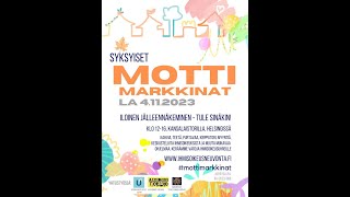 Syksyiset motti markkinat [upl. by Eizus804]