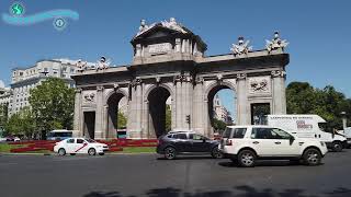 La Puerta de Alcalá en Madrid [upl. by Annasiul30]