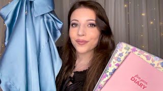 TI RILASSO CON I PREFERITI DEL PERIODO E REGALI DI COMPLEANNO 💜 Asmr Ita [upl. by Atirat987]