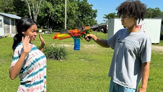 I Got Revenge On My Girlfriend With a Splatrball Gun [upl. by Omoj]