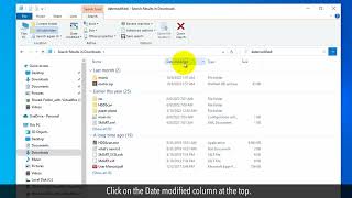 How to Find files by date modified in Windows [upl. by Felipe]