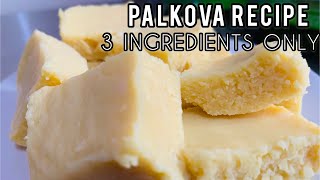 Palkova Recipe  Easy Halkova Recipe  3 Ingredients only  Resepi Palkova [upl. by Romanas]