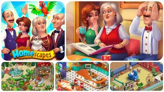 Homescapes  All Areas Completed • All Rooms Completed homescapes [upl. by Sonahpets833]