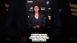 Shreyanka Patil graced the Award Night with her presence 🤩 ytshorts [upl. by Kcirddet]