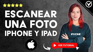 Cómo ESCANEAR una FOTO en iPhone y iPad  📸 Digitaliza tus Documentos 📸 [upl. by Emiatej]