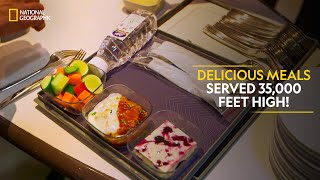 Delicious Meals Served 35000 Feet High  India’s Mega Kitchens  Full Episode  S01E04 [upl. by Euqinim]