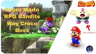 BRAND NEW Super Mario RPG Game Unlocking Mallow and Chasing Croco and Going Through Bandits Way [upl. by Namwob178]