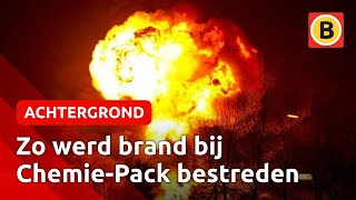 Reconstructie brand ChemiePack Moerdijk  Omroep Brabant [upl. by Hindorff444]