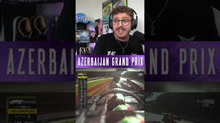 Sainz vs Perez Crash Reaction Formula1 AzerbaijanGP [upl. by Stormy]