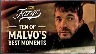 Ten of Malvos Best Moments  Fargo  FX [upl. by Curtice]