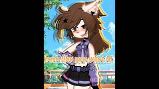 😝BARK LIKE YOU WANT IT BABY‼️🐈 gacha shorts meme gachalife tiktok [upl. by Osbourne]