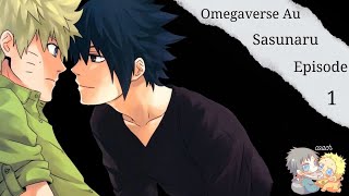 omegaverse au  ep 1  sasunaru  TextingStory [upl. by Claretta]