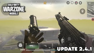 WARZONE MOBILE UPDATE 241 WEAPON INSPECTION LOBBY BARU NEW SETTING DLL [upl. by Gladys]