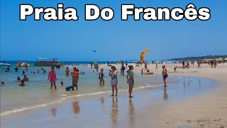 Praia Do Francês Alagoas A Estrutura E Preços Da Comida [upl. by Clarke]