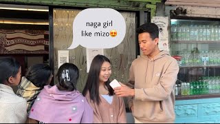 Asking girl which northeast india guy they wants to date part ll😍Shillong Meghalaya [upl. by Smoht]