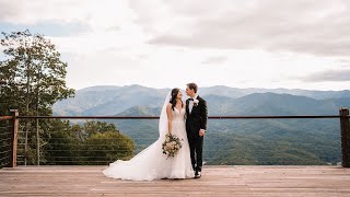 September Wedding at the Parker Mill in Whittier NC  Full Wedding Film  Vicky  Stephen [upl. by Alikee]