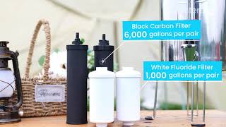 Waterdrop King Tank GravityFed Water Filter System [upl. by Tak]