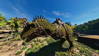 COMO TAMEAR CARCHARODONTOSAURUS  ARK SURVIVAL ASCENDED [upl. by Soisatsana380]