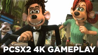 Flushed Away 4K UHD GAMEPLAY PCSX2 PS2 EMULATOR [upl. by Aivle]