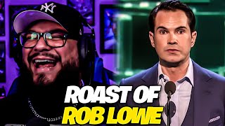 Jimmy Carr  Roast of Rob Lowe Reaction [upl. by Nnairac231]