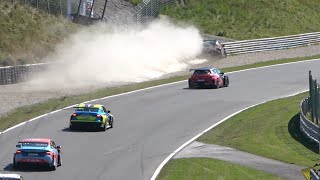 Motorsport Festival Salzburgring 2024 big Crashes [upl. by Nylaroc]