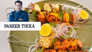 Paneer Tikka recipe  पनीर टिक्का  North Indian and kabab recipes by Chef Ajay Chopra [upl. by Lysander]