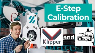 Klipper 3D Printer Extruder Calibration  also Marlin Direct Drive and Bowden EStep Calculation [upl. by Karilynn490]