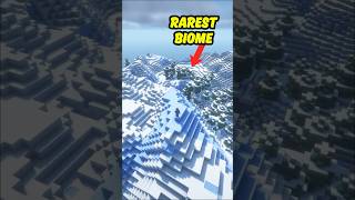 Which Is Rarest Biome In Minecraft 🤯 [upl. by Leontyne]