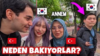 Anne ile KOREYE Gitmek NEDEN BAKIYORLAR [upl. by Idolem965]