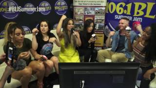 FIFTH HARMONY BLI Summer Jam Interview [upl. by Jauch]