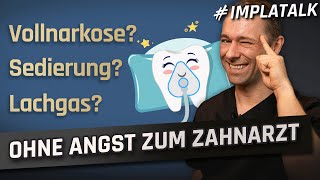 Alle Narkosearten beim Zahnarzt – Lachgas vs Sedierung vs Vollnarkose [upl. by Auqemahs]