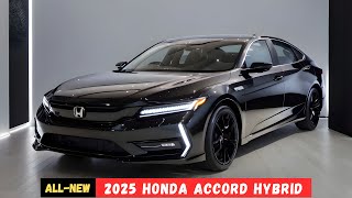 Finally All New 2025 Honda Accord Hybrid Unveiled  Best Sedan [upl. by Butterfield]