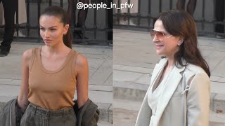 Thylane Blondeau amp Juliette Binoche  Kenzo Menswear SS25 fashion show in Paris  19062024 [upl. by Yemane]