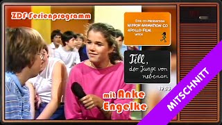 ZDFFerienprogramm Anke Engelke interviewt Fan und moderiert 1983 [upl. by Hurley]