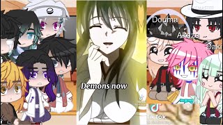 😈😈 Uppermoons  Muzan react to Yn Tiktoks edit  ❤️ Gacha CLUB ❤️ CompiLation ❤️ [upl. by Nagam]