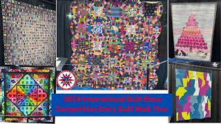 2024 International Quilt Show Competition Quilt Walk Thru [upl. by Stanislaw]