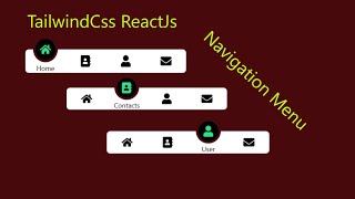 Navigation Menu with Tailwind CSS amp ReactJS  StepbyStep Tutorial [upl. by Sawyer]