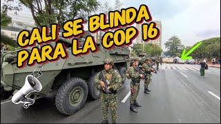 DESPLIEGUE MILITAR sin Precedentes CALI para la COP 16  2024 [upl. by Whitney921]