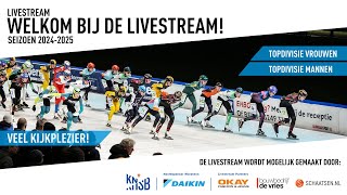 Livestream  Daikin Marathon Cup 5  Jan van der Hoorn Schaatssport Marathon [upl. by Snell]