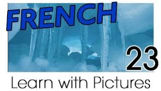 Learn French  French Winter Vocabulary [upl. by Adnomal]