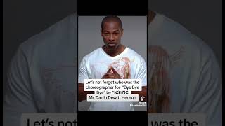 Let’s give Darrin Dewitt Henson his flowers He created amp choreographed Bye Bye Bye for NSYNC [upl. by Inanak]